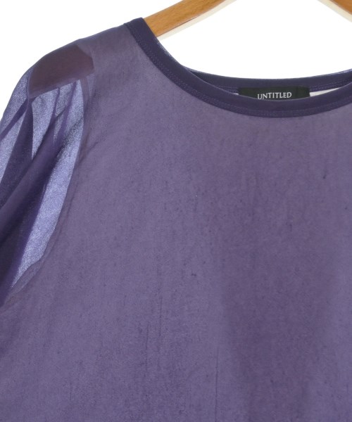 UNTITLED（アンタイトル）ブラウス 紫 サイズ:2(M位) レディース/2200637829564