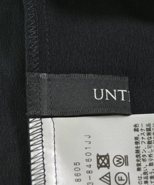 UNTITLED（アンタイトル）カジュアルシャツ 黒 サイズ:2(M位) レディース/2200637829588