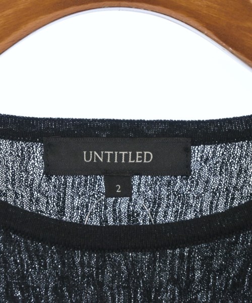 UNTITLED（アンタイトル）ニット・セーター 黒 サイズ:2(M位) レディース/2200637829731