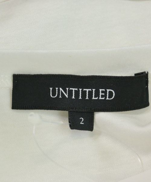 UNTITLED（アンタイトル）Tシャツ・カットソー 白 サイズ:M レディース/2200637829984