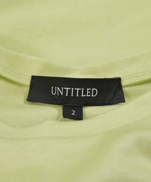 UNTITLED（アンタイトル）Tシャツ・カットソー 緑 サイズ:2(M位) レディース/2200648860013
