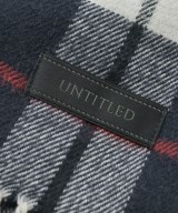 UNTITLED（アンタイトル）ストール 紺 サイズ:- レディース/2200648860143