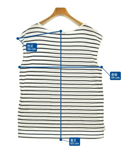 UNTITLED（アンタイトル）Tシャツ・カットソー 白 サイズ:2(M位) レディース/2200624010135