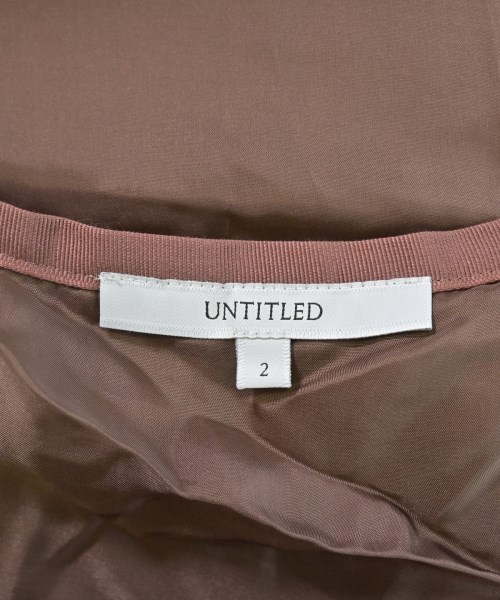 UNTITLED（アンタイトル）ロング・マキシ丈スカート ピンク サイズ:2(M位) レディース/2200640618032