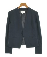 UNTITLED（アンタイトル）ノーカラージャケット 紺 サイズ:XXS レディース/2200649486014