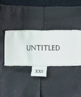 UNTITLED（アンタイトル）ノーカラージャケット 紺 サイズ:XXS レディース/2200649486014