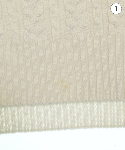 UNTITLED（アンタイトル）ニット・セーター 白 サイズ:2(M位) レディース/2200636279056