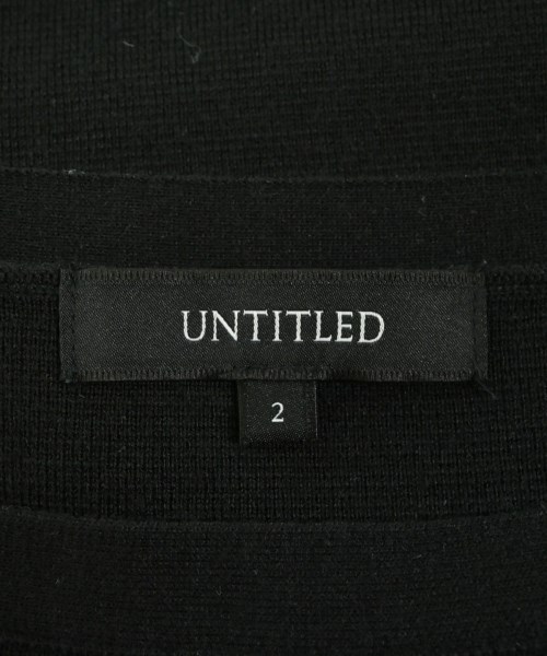 UNTITLED（アンタイトル）ニット・セーター 黒 サイズ:2(M位) レディース/2200638904147
