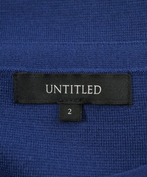 UNTITLED（アンタイトル）ニット・セーター 青 サイズ:2(M位) レディース/2200638904154