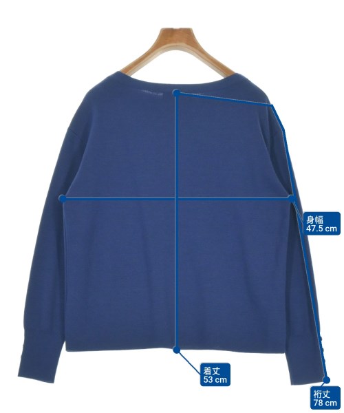 UNTITLED（アンタイトル）ニット・セーター 青 サイズ:2(M位) レディース/2200638904154