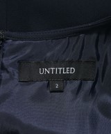 UNTITLED（アンタイトル）ワンピース 紺 サイズ:2(M位) レディース/2200640213022