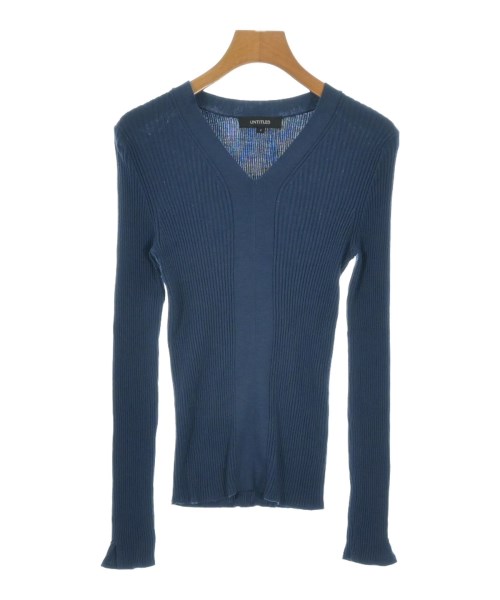 UNTITLED(アンタイトル)ニット・セーター 紺 サイズ:2(M位)/2200640213046