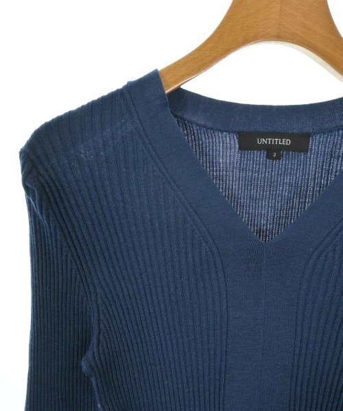 UNTITLED（アンタイトル）ニット・セーター 紺 サイズ:2(M位) レディース/2200640213046
