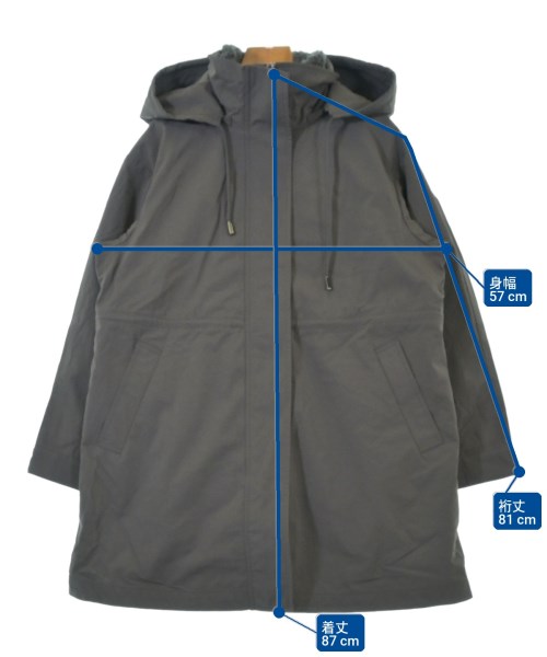 UNTITLED（アンタイトル）ミリタリーブルゾン グレー サイズ:2(M位) レディース/2200640895013