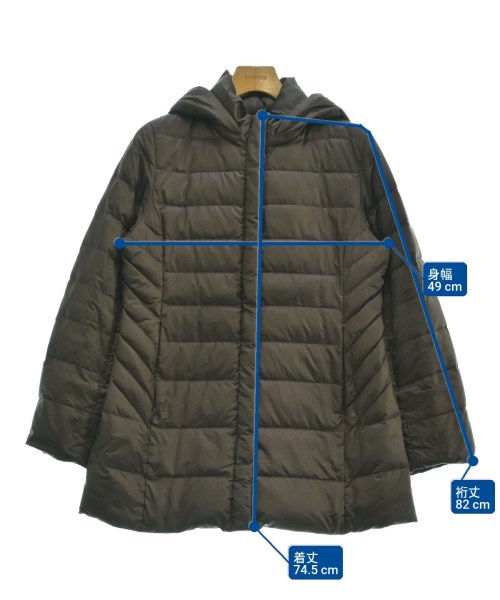 UNTITLED（アンタイトル）ダウンジャケット/ダウンベスト 茶 サイズ:2(M位) レディース/2200640895020