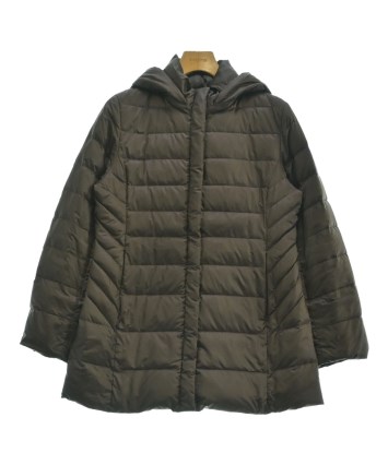 UNTITLED アンタイトル ワールド イタリア製 ダウンベスト 2 UNTITLED（アンタイトル）ダウンジャケット/ダウンベスト 茶 サイズ:2