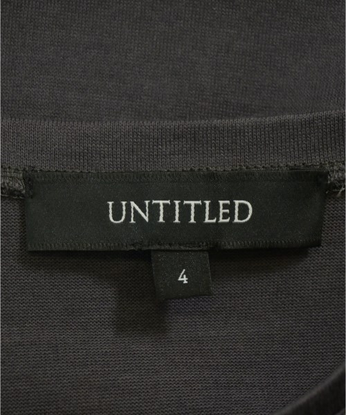 UNTITLED（アンタイトル）ノースリーブ グレー サイズ:4(XL位) レディース/2200640895129