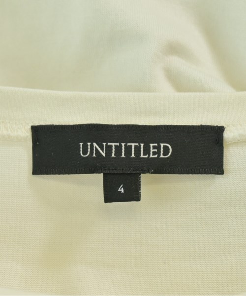 UNTITLED（アンタイトル）ノースリーブ 白 サイズ:4(XL位) レディース/2200640895136