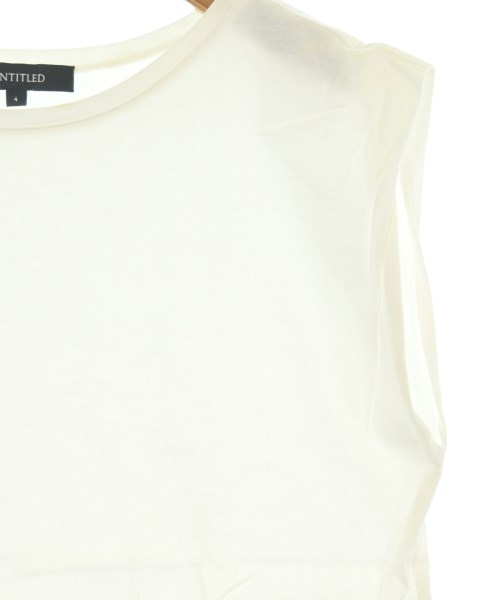 UNTITLED（アンタイトル）ノースリーブ 白 サイズ:4(XL位) レディース/2200640895136