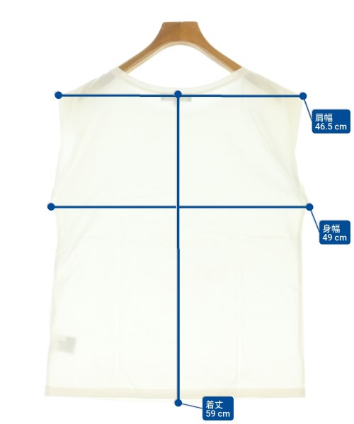 UNTITLED（アンタイトル）ノースリーブ 白 サイズ:4(XL位) レディース/2200640895136