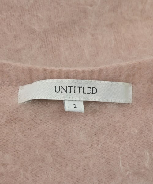 UNTITLED（アンタイトル）ニット・セーター ピンク サイズ:2(M位) レディース/2200639736051