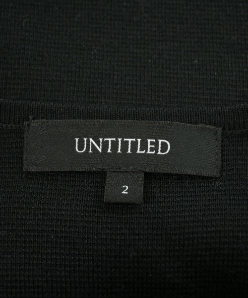 UNTITLED（アンタイトル）カーディガン 黒 サイズ:2(M位) レディース/2200639736068