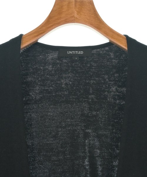 UNTITLED（アンタイトル）カーディガン 黒 サイズ:2(M位) レディース/2200639736068