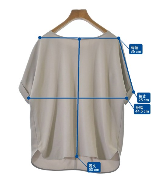 UNTITLED（アンタイトル）ブラウス グレー サイズ:2(M位) レディース/2200639736082