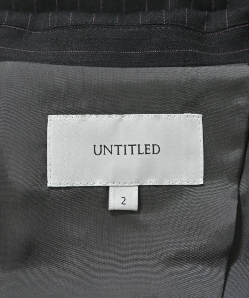 UNTITLED（アンタイトル）ジャケット 黒 サイズ:2(M位) レディース/2200645532029