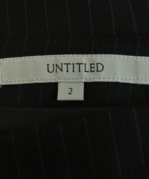 UNTITLED（アンタイトル）ひざ丈スカート 黒 サイズ:2(M位) レディース/2200645532036