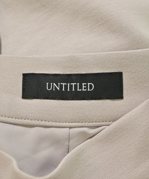 UNTITLED（アンタイトル）ロング・マキシ丈スカート ベージュ サイズ:M レディース/2200645532050