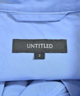 UNTITLED（アンタイトル）シャツワンピース 青 サイズ:2(M位) レディース/2200646638072