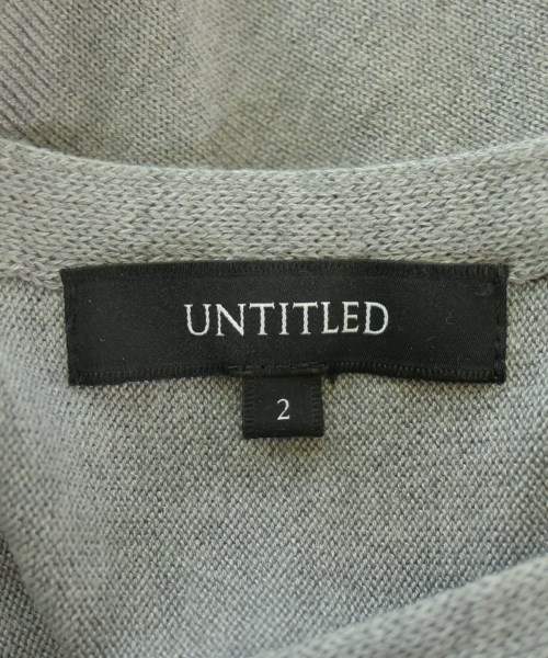 UNTITLED（アンタイトル）ニット・セーター グレー サイズ:2(M位) レディース/2200646638096