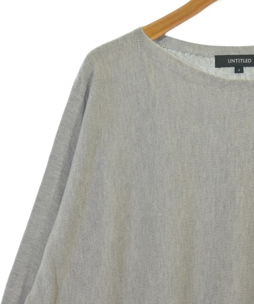 UNTITLED（アンタイトル）ニット・セーター グレー サイズ:2(M位) レディース/2200646638096