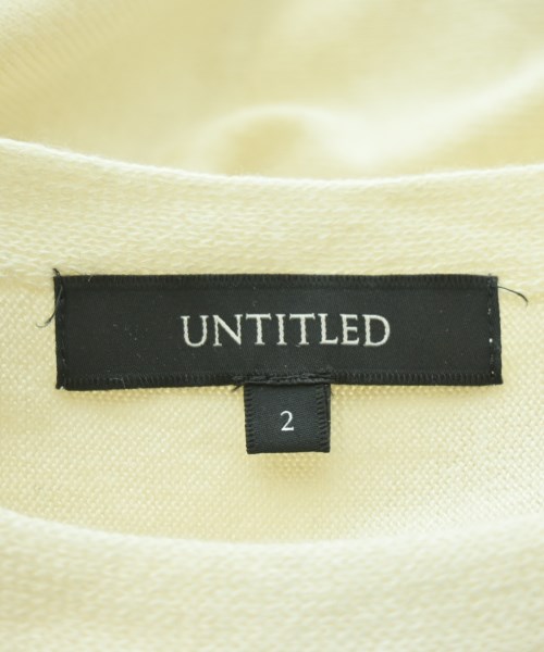 UNTITLED（アンタイトル）ニット・セーター 白 サイズ:2(M位) レディース/2200646638102