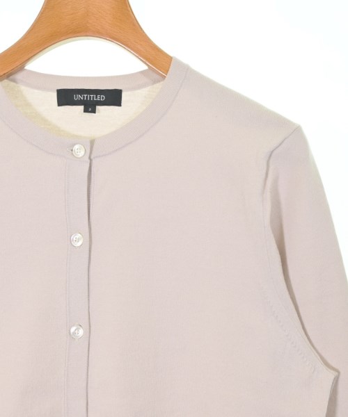 UNTITLED（アンタイトル）カーディガン ベージュ サイズ:2(M位) レディース/2200646156033