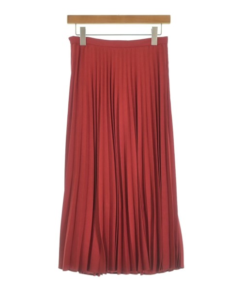 UNTITLED（アンタイトル）ロング・マキシ丈スカート 赤 サイズ:2(M位) レディース/2200638180381