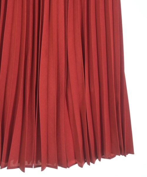 UNTITLED（アンタイトル）ロング・マキシ丈スカート 赤 サイズ:2(M位) レディース/2200638180381