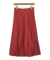UNTITLED（アンタイトル）ロング・マキシ丈スカート 赤 サイズ:2(M位) レディース/2200638180381