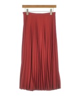UNTITLED（アンタイトル）ロング・マキシ丈スカート 赤 サイズ:2(M位) レディース/2200638180381