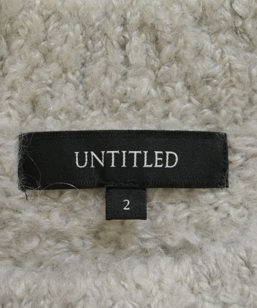 UNTITLED（アンタイトル）ニット・セーター グレー サイズ:2(M位) レディース/2200641204104