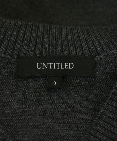 UNTITLED（アンタイトル）ニット・セーター グレー サイズ:0(XS位) レディース/2200645185072