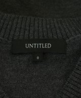 UNTITLED（アンタイトル）ニット・セーター グレー サイズ:0(XS位) レディース/2200645185072
