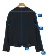 UNTITLED（アンタイトル）ノーカラージャケット 紺 サイズ:3(L位) レディース/2200648671015