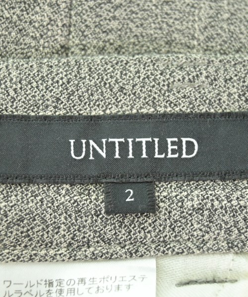 UNTITLED（アンタイトル）スラックス グレー サイズ:2(M位) レディース/2200639487021