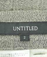 UNTITLED（アンタイトル）スラックス グレー サイズ:2(M位) レディース/2200639487021