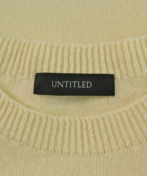 UNTITLED（アンタイトル）ニット・セーター 黄 サイズ:M レディース/2200639487052
