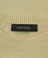 UNTITLED（アンタイトル）ニット・セーター 黄 サイズ:M レディース/2200639487052