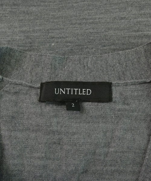 UNTITLED（アンタイトル）カーディガン グレー サイズ:2(M位) レディース/2200639487069