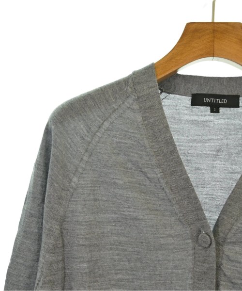 UNTITLED（アンタイトル）カーディガン グレー サイズ:2(M位) レディース/2200639487069